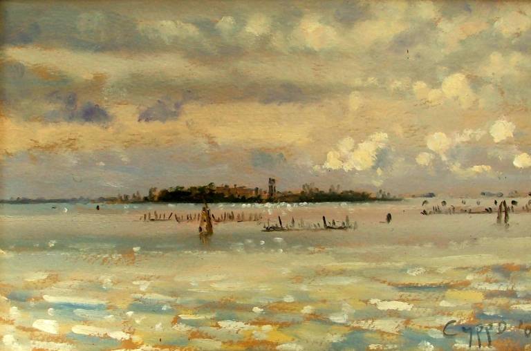 Towards the Lido. Pearly morning. Venice - Cyppo  Streatfeild