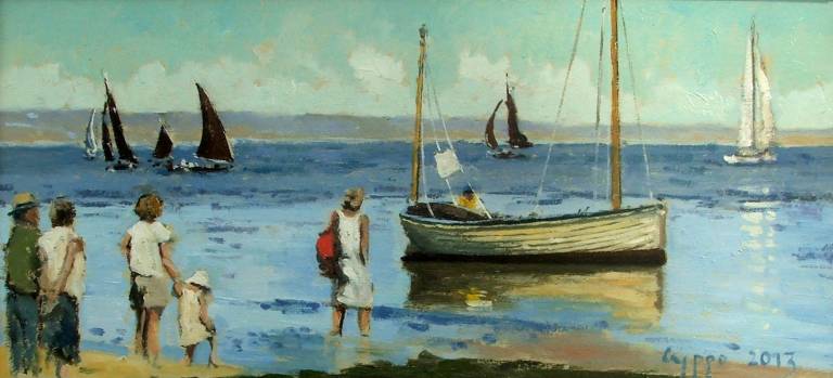 Going to sea. Mousehole. SOLD - Cyppo  Streatfeild