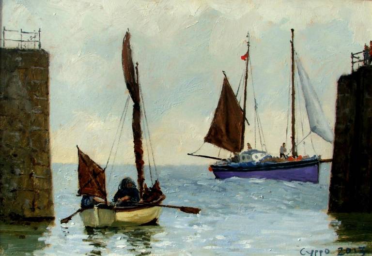 Tom setting out. Mousehole. SOLD - Cyppo  Streatfeild