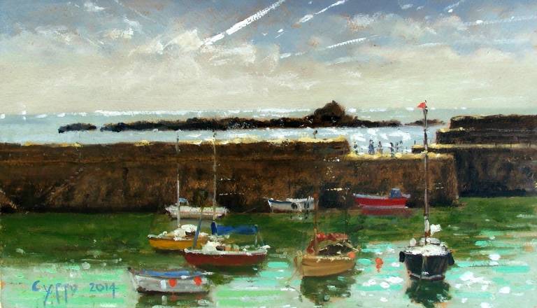 Morning light. Mousehole. SOLD - Cyppo  Streatfeild