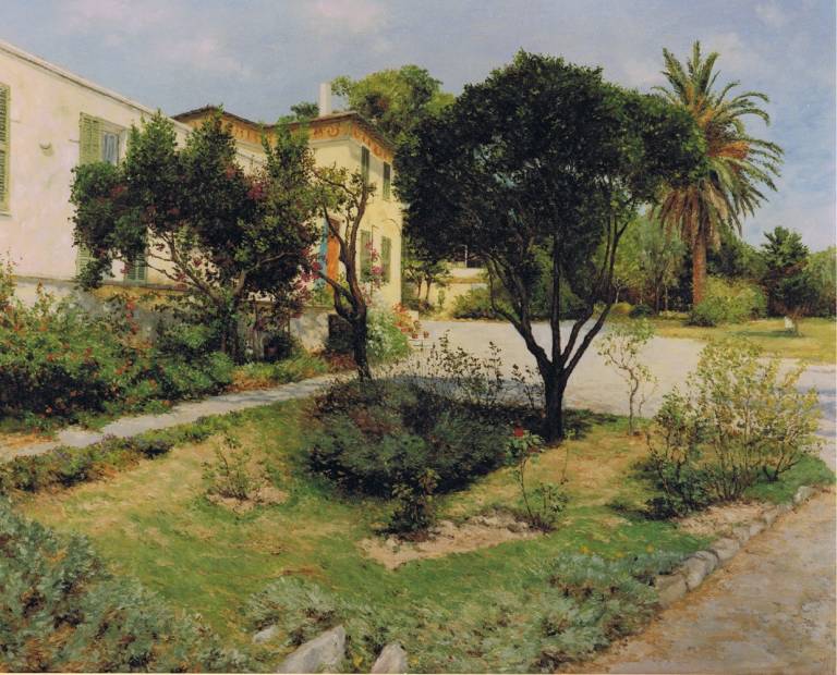 Grace, Laura & Carlo's garden. Liguria. SOLD - Cyppo  Streatfeild