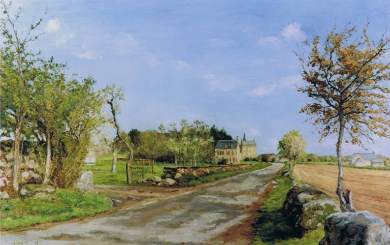 Country Road. Spring. SOLD - Cyppo  Streatfeild