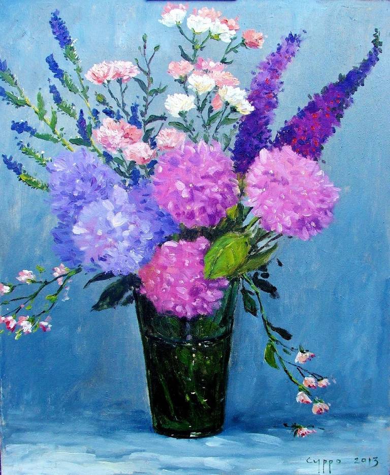Flowers From Behind The Studio. SOLD - Cyppo  Streatfeild