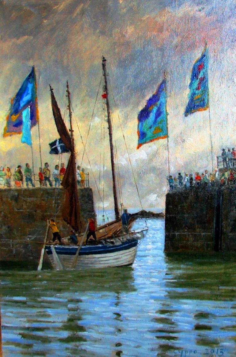 Setting Sail. Silver Morning. SOLD - Cyppo  Streatfeild