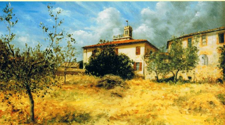 The Yellow House. Sensano. Toscana - Cyppo  Streatfeild