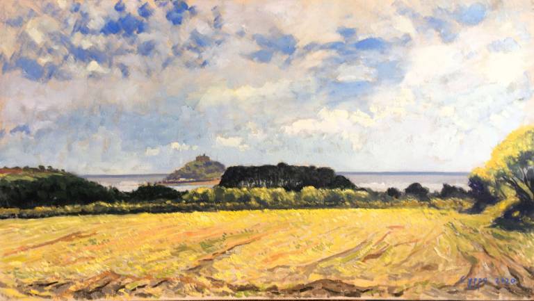 Golden Field Towards The Lizard - Cyppo  Streatfeild