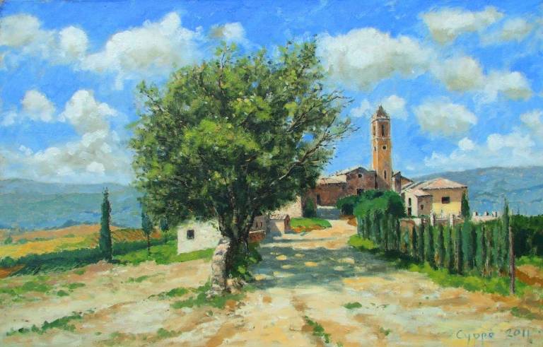 From Silvana's House into the Countryside. Toscana. SOLD - Cyppo  Streatfeild
