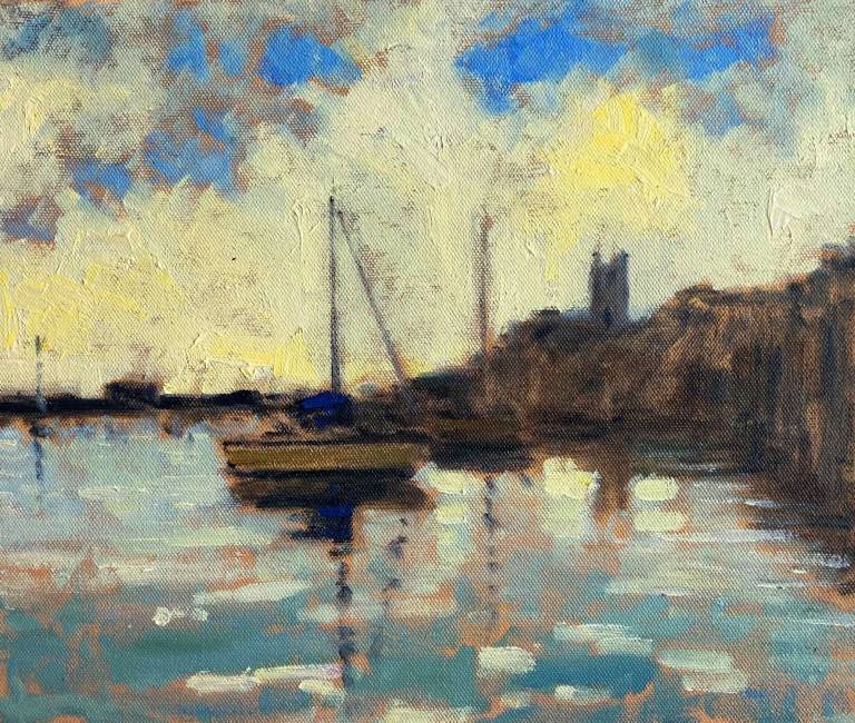 Evening Light. Penzance SOLD - Cyppo  Streatfeild