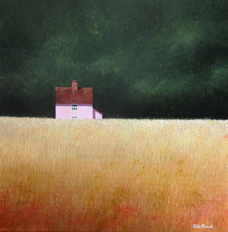 Pink Cottage By Kilve - Peter Heard