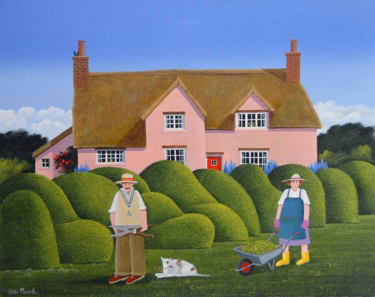 Topiary Cottage By Halse - Peter Heard