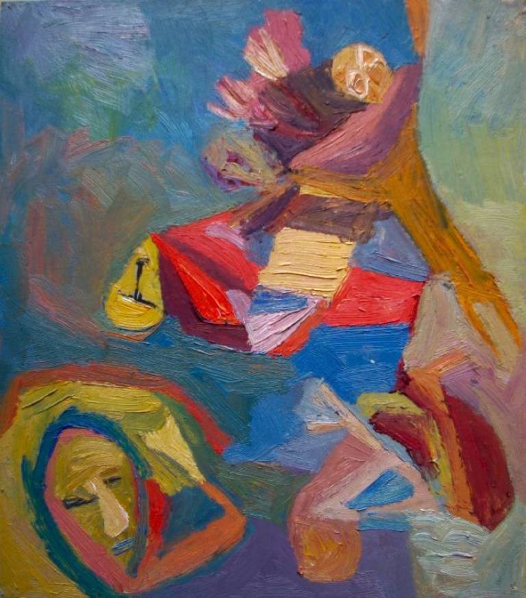 The multicoloured coat - Dave Pearson