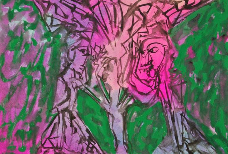 Two Meet Under The Purple Tree - Dave Pearson