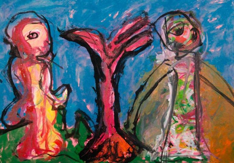 Two Stand Under The Red Tree - Dave Pearson