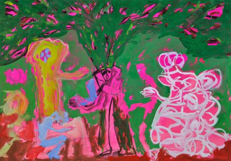 Pink Man Under The Green Tree - Dave Pearson
