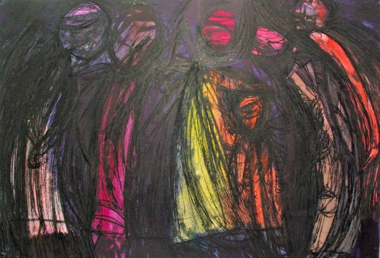 Five Figures and Child - Dave Pearson