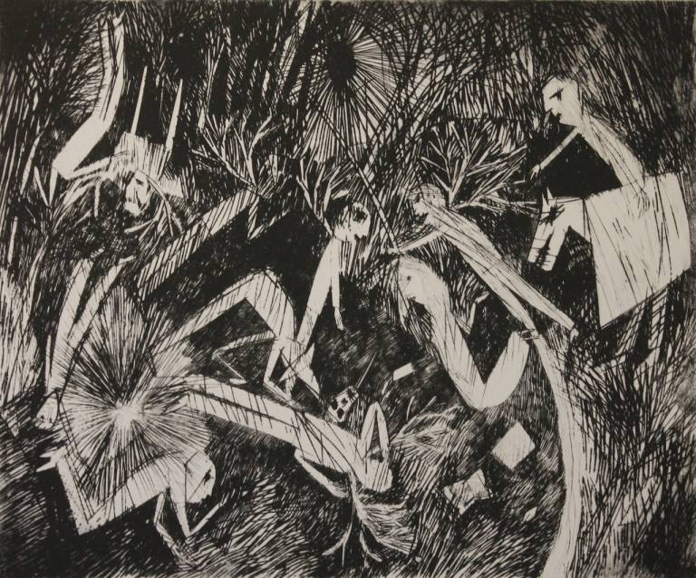 7 Woods - Antlered Men with Hoss - Dave Pearson