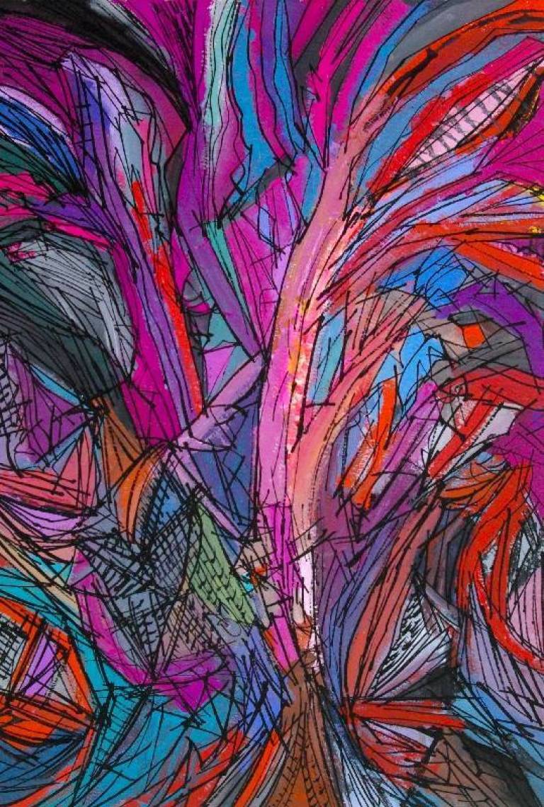 Multicoloured Tree - Dave Pearson