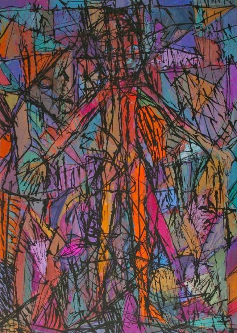Orange Figure - Dave Pearson