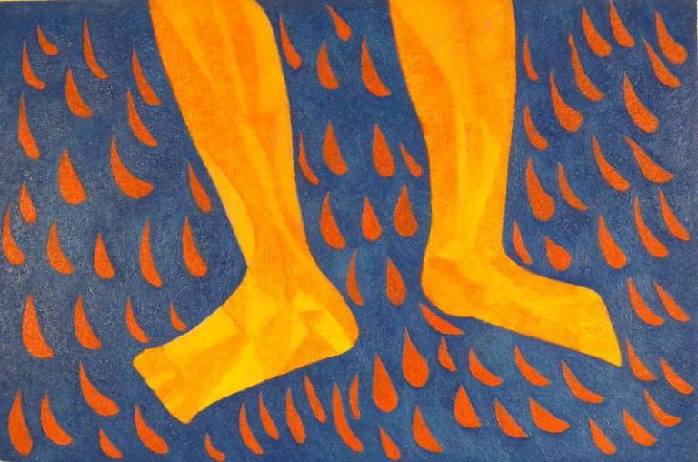 Byzantium - Orange legs 2 - Dave Pearson
