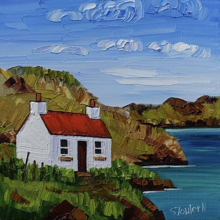 Art Prints of Scottish Cottages - 