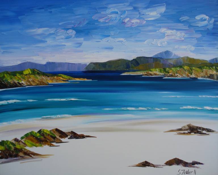 White Sands Iona (60 x 50cm) SOLD - Sheila Fowler
