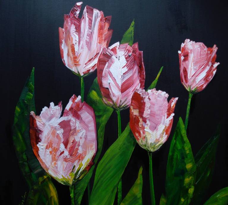 Tulip Haze SOLD - Sheila Fowler