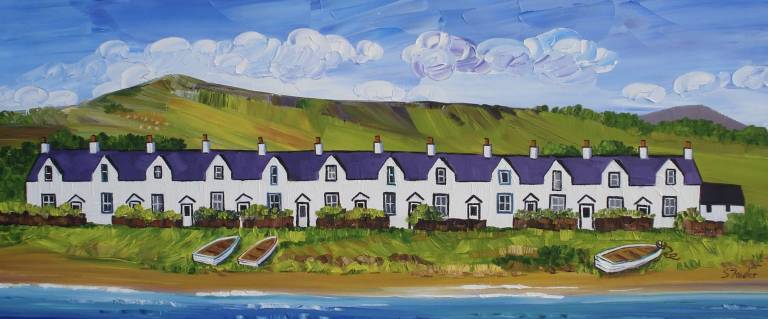 The Twelve Apostles Arran (48 x 18cm) - Sheila Fowler