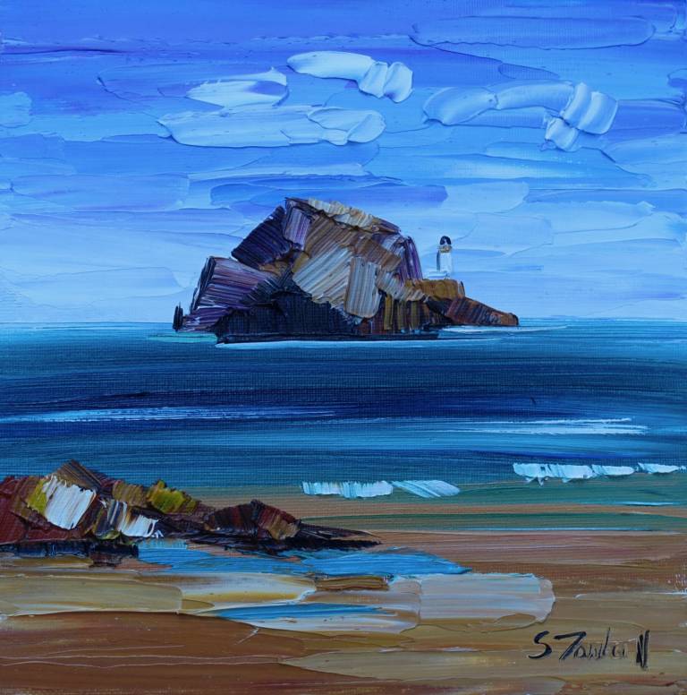 The Bass Rock from North Berwick SOLD - Sheila Fowler
