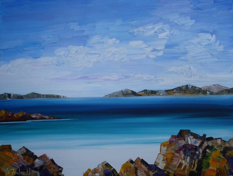 Rock Patterns Borve Beach Harris SOLD - Sheila Fowler