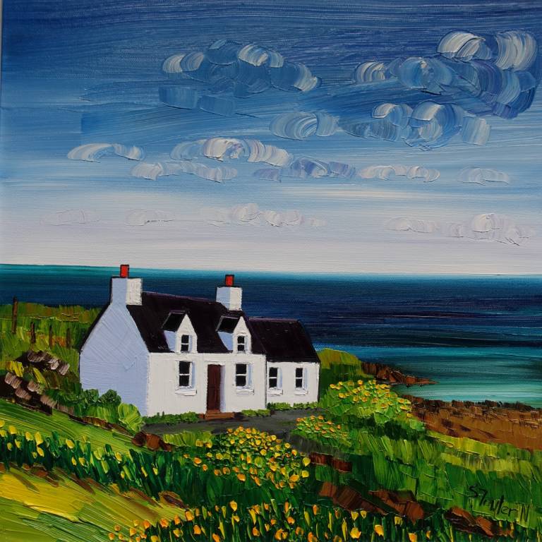 Sea View Cottage Luskentyre Harris from £45 - Sheila Fowler