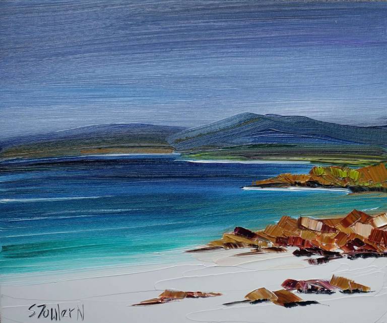 Evening Sky Harris (30 x 25cm) - Sheila Fowler