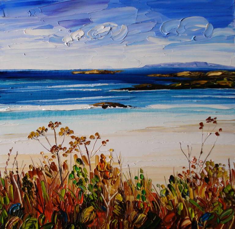 Brambles North Shore Great Bernera, Lewis (25 x 25cm) £45 - Sheila Fowler