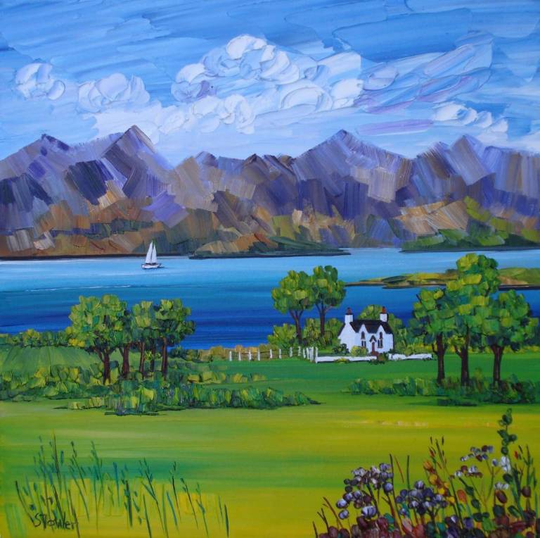 Looking to Arran SOLD - Sheila Fowler