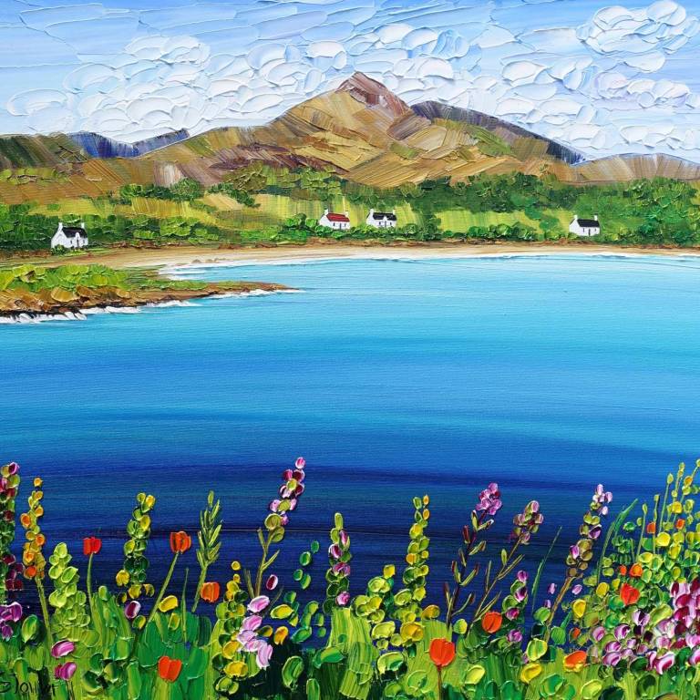 Spring Colours Brodick Bay   SOLD - Sheila Fowler