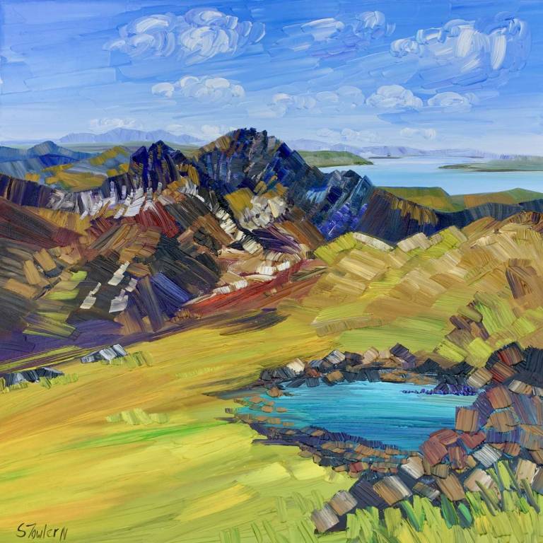 After Summer Rain Goat Fell   SOLD - Sheila Fowler