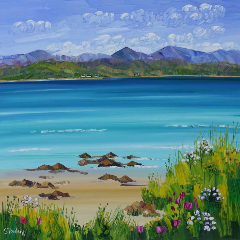 Arran from West Kilbride SOLD - Sheila Fowler