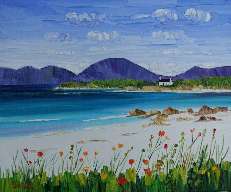 Summer Wildflowers Luskentyre - Sheila Fowler