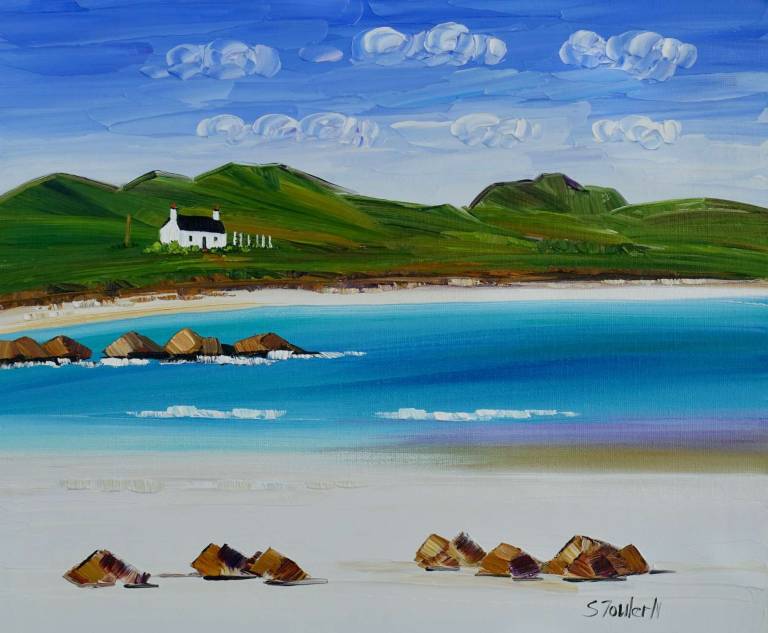 Summer Cottage and Beach Rocks Arisaig SOLD - Sheila Fowler