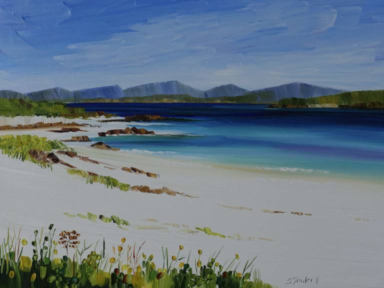 South Uist from Barra SOLD - Sheila Fowler