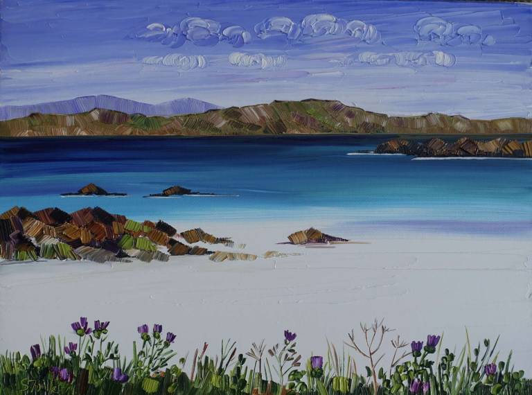 Grasses and Thistles Iona - Sheila Fowler