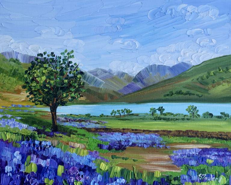Rannerdale Bluebells - Sheila Fowler
