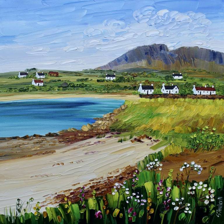 Blackwaterfoot Arran  25 x 25cm - Sheila Fowler