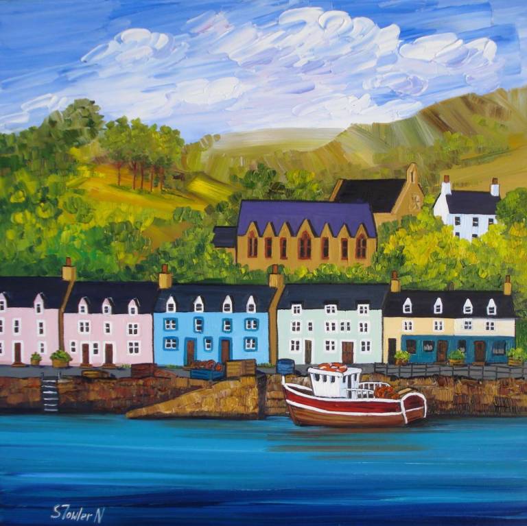 SINGLE CARD Portree, Skye  £3 - Sheila Fowler