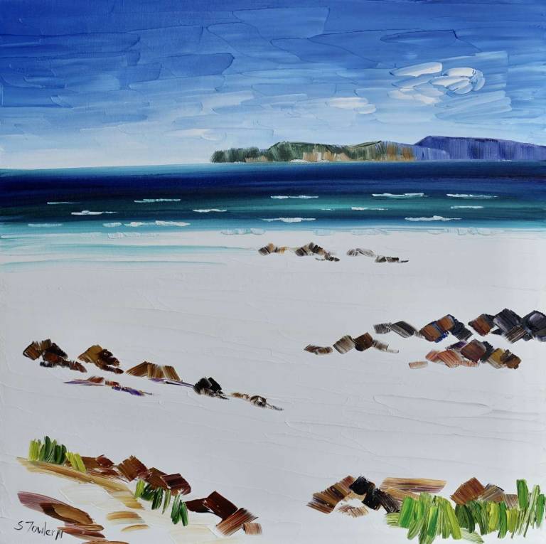 Beach Rocks Borve Harris - Sheila Fowler
