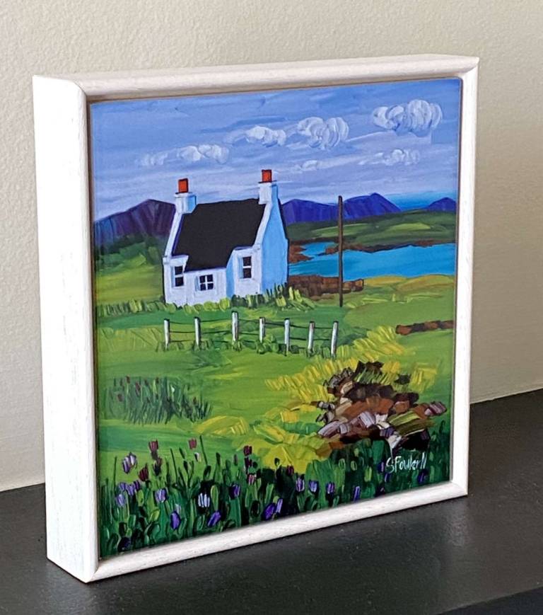 Cottage on The Golden Road - Isle of Harris - Sheila Fowler