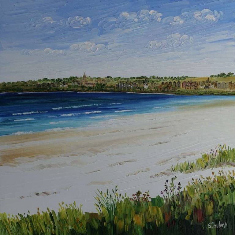 Summer Day West Sands St Andrews SOLD - Sheila Fowler