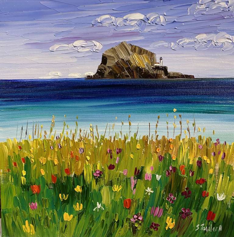 Wildflowers at Bass Rock  SOLD - Sheila Fowler