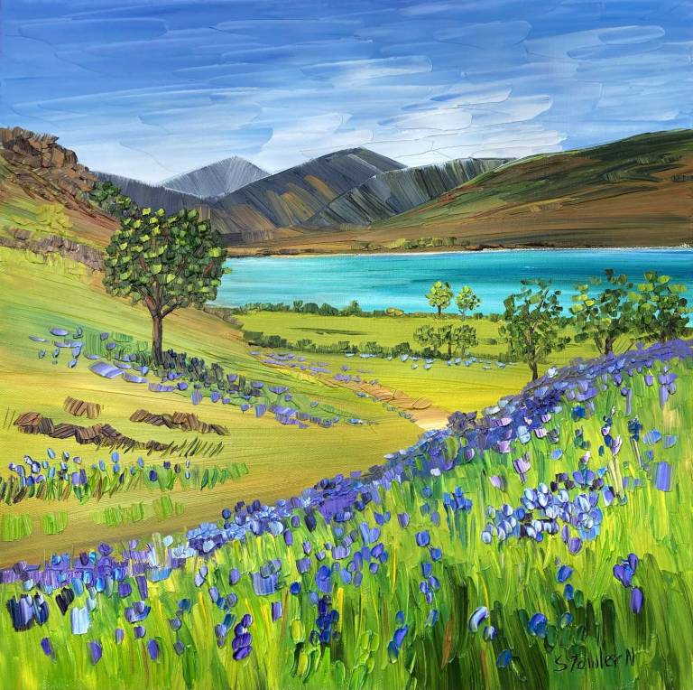 Bluebells at Rannerdale - Lake District - Sheila Fowler