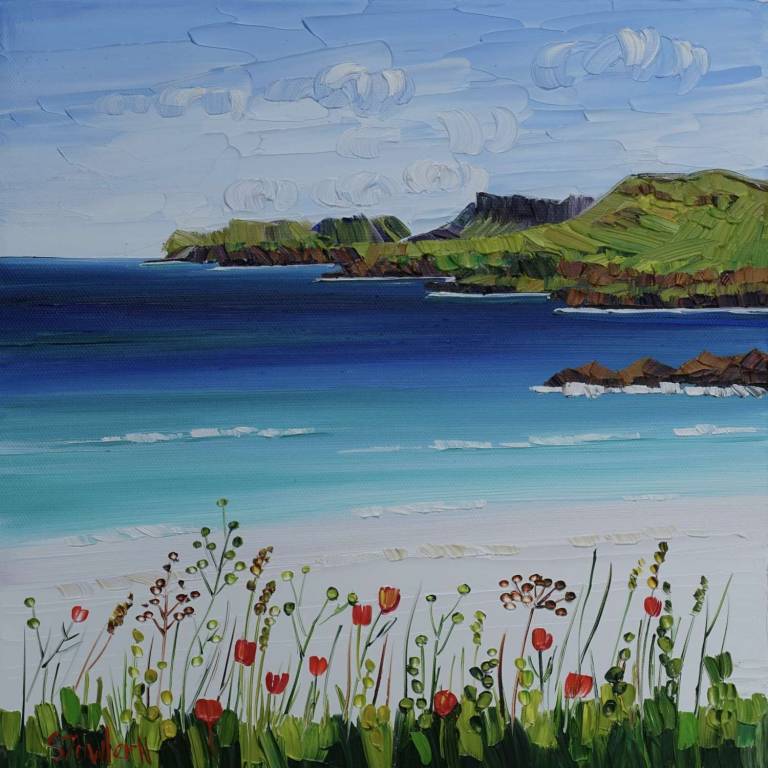 Calgary Bay Mull (ART PRINT OF MULL - click for detail) - Sheila Fowler