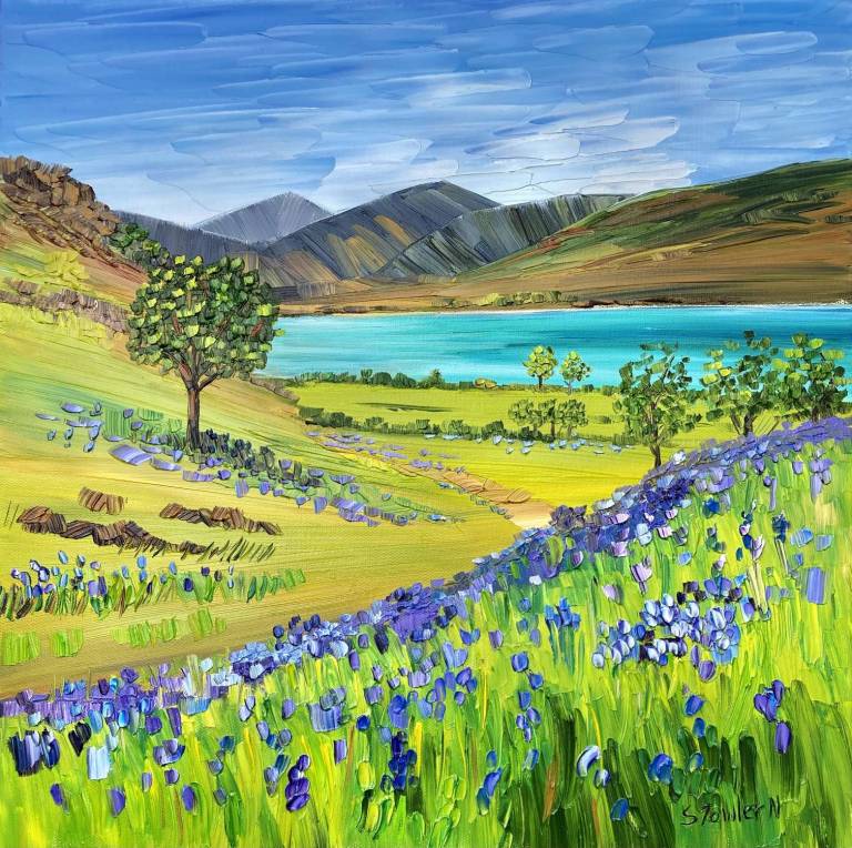 Bluebells at Rannerdale Commission - Sheila Fowler